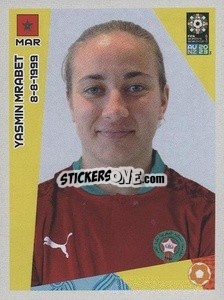 Sticker Yasmin Mrabet - FIFA Women's World Cup Australia & New Zealand 2023
 n. 540 - Panini