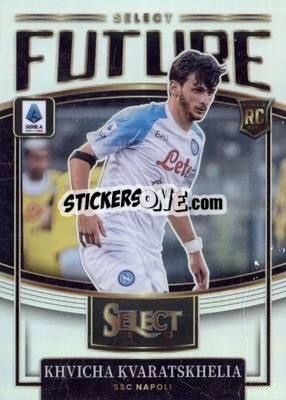 Sticker Khvicha Kvaratskhelia - Select Serie A 2022-2023
 n. SF21 - Panini