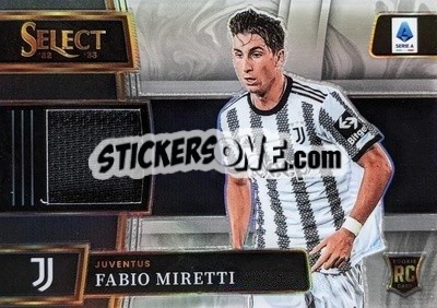 Sticker Fabio Miretti - Select Serie A 2022-2023
 n. SM-FM - Panini