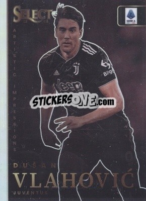 Sticker Dusan Vlahovic - Select Serie A 2022-2023
 n. AI15 - Panini