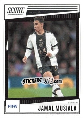 Sticker Jamal Musiala - Score FIFA 2022-2023
 n. 84 - Panini