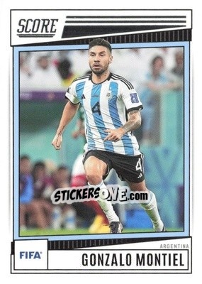 Figurina Gonzalo Montiel - Score FIFA 2022-2023
 n. 97 - Panini