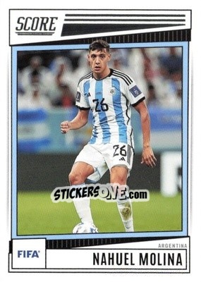 Sticker Nahuel Molina - Score FIFA 2022-2023
 n. 101 - Panini