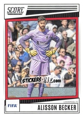 Sticker Alisson Becker - Score FIFA 2022-2023
 n. 110 - Panini