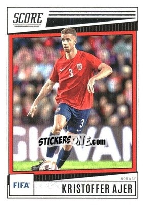 Sticker Kristoffer Ajer - Score FIFA 2022-2023
 n. 122 - Panini