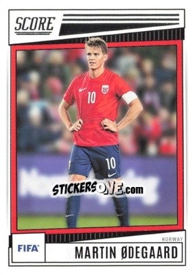 Sticker Martin Odegaard - Score FIFA 2022-2023
 n. 124 - Panini
