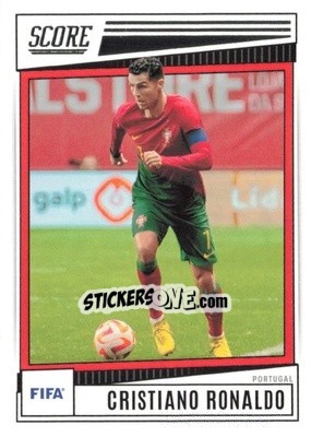 Sticker Cristiano Ronaldo - Score FIFA 2022-2023
 n. 137 - Panini