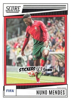 Sticker Nuno Mendes - Score FIFA 2022-2023
 n. 142 - Panini