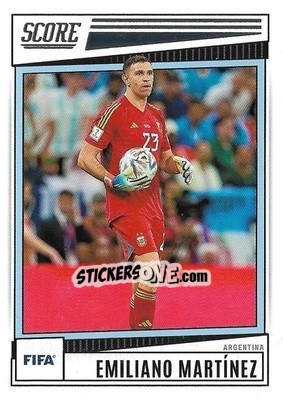 Sticker Emiliano Martinez - Score FIFA 2022-2023
 n. 12 - Panini