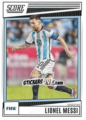 Sticker Lionel Messi - Score FIFA 2022-2023
 n. 15 - Panini