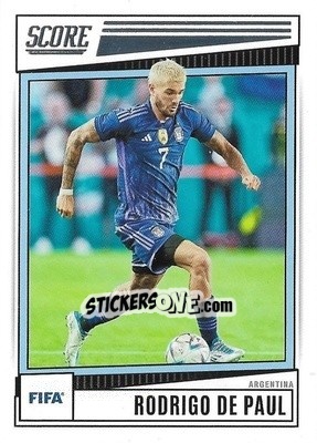 Sticker Rodrigo De Paul - Score FIFA 2022-2023
 n. 18 - Panini