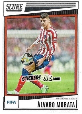 Sticker Alvaro Morata - Score FIFA 2022-2023
 n. 19 - Panini