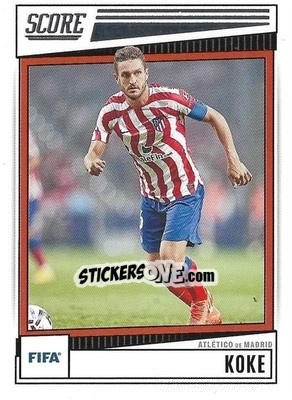 Sticker Koke - Score FIFA 2022-2023
 n. 25 - Panini