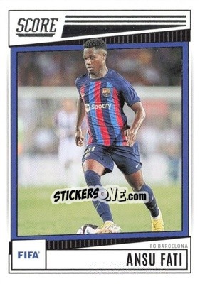 Sticker Ansu Fati - Score FIFA 2022-2023
 n. 53 - Panini