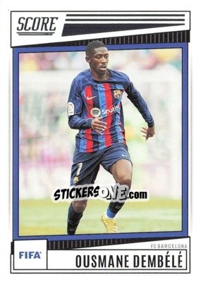 Sticker Ousmane Dembele - Score FIFA 2022-2023
 n. 58 - Panini
