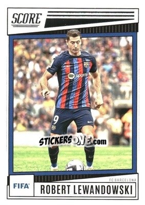 Sticker Robert Lewandowski - Score FIFA 2022-2023
 n. 61 - Panini