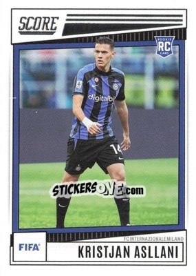 Sticker Kristjan Asllani - Score FIFA 2022-2023
 n. 66 - Panini