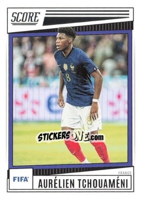 Sticker Aurelien Tchouameni - Score FIFA 2022-2023
 n. 73 - Panini