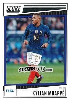 Sticker Kylian Mbappe - Score FIFA 2022-2023
 n. 77 - Panini