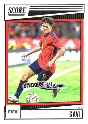 Sticker Gavi - Score FIFA 2022-2023
 n. 159 - Panini