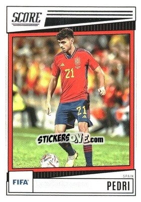 Sticker Pedri - Score FIFA 2022-2023
 n. 161 - Panini