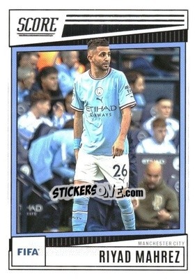 Sticker Riyad Mahrez - Score FIFA 2022-2023
 n. 184 - Panini