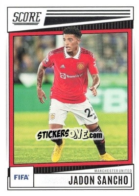 Sticker Jadon Sancho - Score FIFA 2022-2023
 n. 190 - Panini