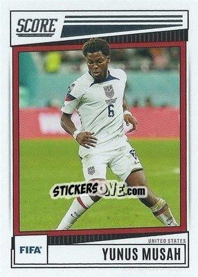 Sticker Yunus Musah - Score FIFA 2022-2023
 n. 200 - Panini