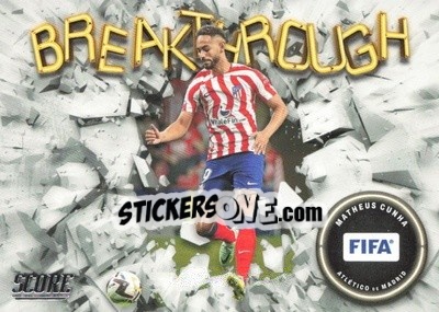Sticker Matheus Cunha - Score FIFA 2022-2023
 n. BT3 - Panini