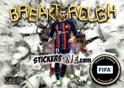 Sticker Ferran Torres - Score FIFA 2022-2023
 n. BT11 - Panini
