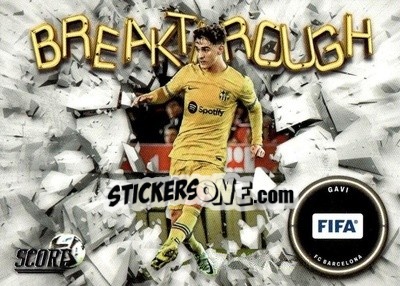 Sticker Gavi - Score FIFA 2022-2023
 n. BT12 - Panini