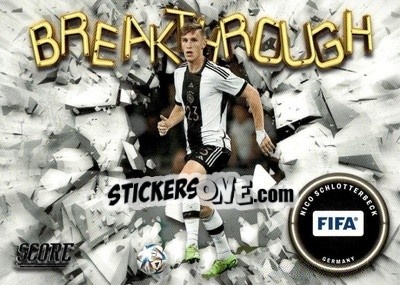 Sticker Nico Schlotterbeck - Score FIFA 2022-2023
 n. BT15 - Panini