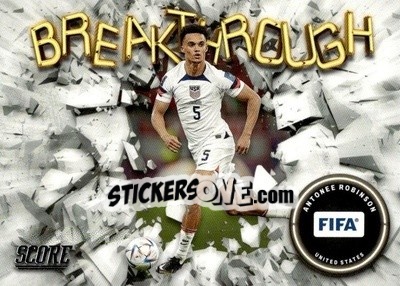 Sticker Antonee Robinson - Score FIFA 2022-2023
 n. BT16 - Panini
