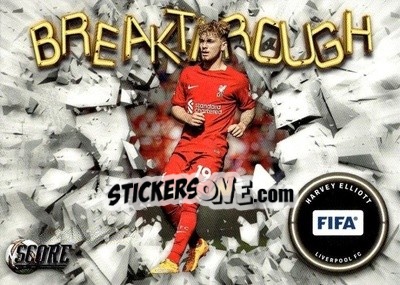 Sticker Harvey Elliott - Score FIFA 2022-2023
 n. BT19 - Panini
