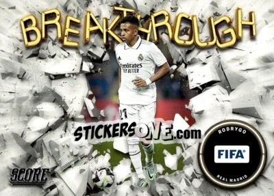 Sticker Rodrygo - Score FIFA 2022-2023
 n. BT24 - Panini