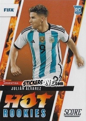 Sticker Julian Alvarez - Score FIFA 2022-2023
 n. HR3 - Panini