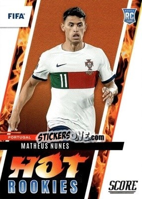 Sticker Matheus Nunes - Score FIFA 2022-2023
 n. HR4 - Panini