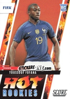 Sticker Youssouf Fofana - Score FIFA 2022-2023
 n. HR7 - Panini