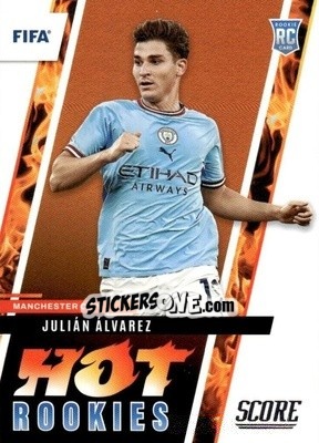 Sticker Julian Alvarez - Score FIFA 2022-2023
 n. HR18 - Panini
