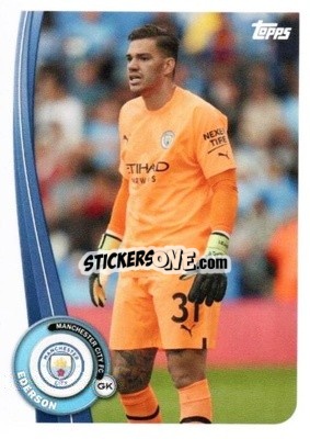Sticker Ederson - Manchester City 2022-2023
 n. MC-1 - Topps