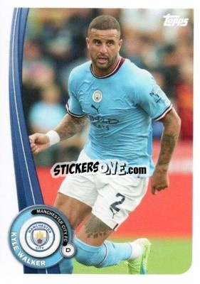 Sticker Kyle Walker - Manchester City 2022-2023
 - Topps