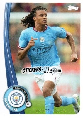 Sticker Nathan Ake - Manchester City 2022-2023
 - Topps