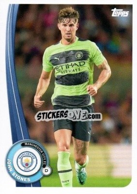 Sticker John Stones - Manchester City 2022-2023
 n. MC-5 - Topps