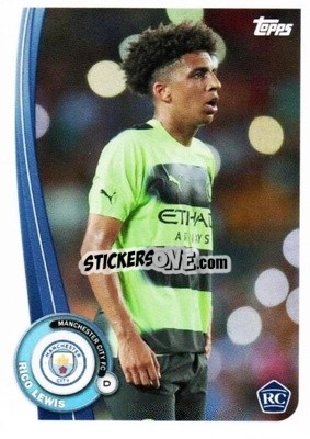 Figurina Rico Lewis - Manchester City 2022-2023
 - Topps