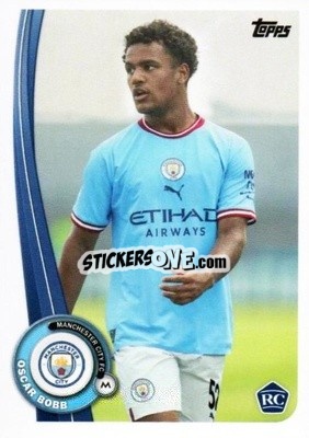 Sticker Oscar Bobb - Manchester City 2022-2023
 n. MC-7 - Topps