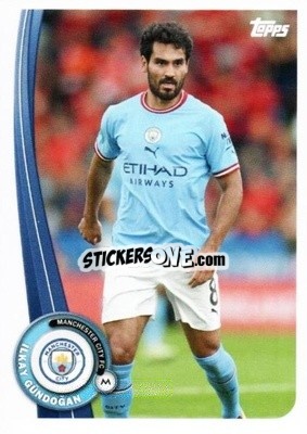 Sticker Ilkay Gundogan - Manchester City 2022-2023
 n. MC-10 - Topps