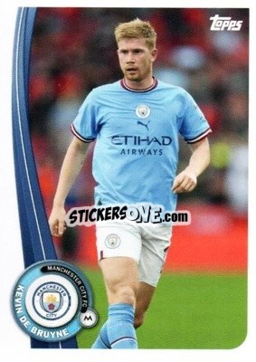 Sticker Kevin De Bruyne - Manchester City 2022-2023
 n. MC-12 - Topps