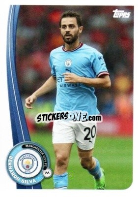 Sticker Bernardo Silva - Manchester City 2022-2023
 - Topps