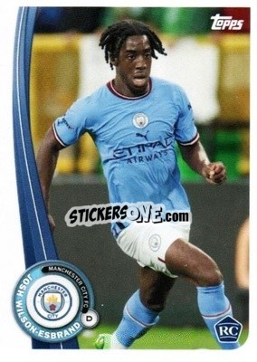 Sticker Josh Wilson-Esbrand - Manchester City 2022-2023
 - Topps