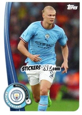Sticker Erling Haaland - Manchester City 2022-2023
 - Topps